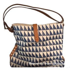 Stella & Dot Geo Tile Hobo